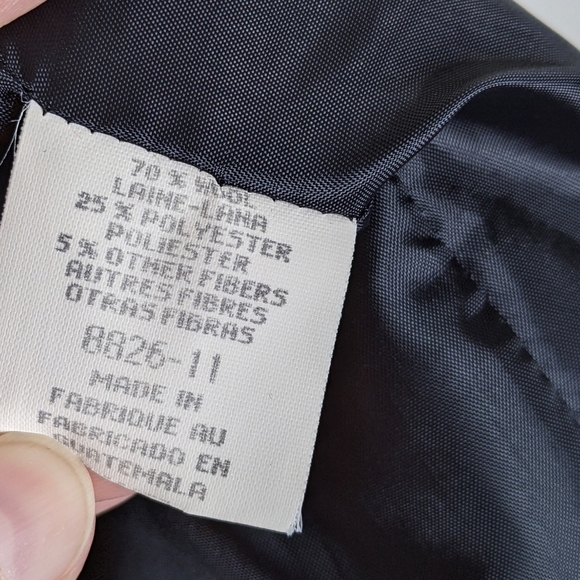 Vintage Joan Leslie Tartan Print Green & Red Blazer 6P - Picture 16 of 16